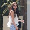 Exclusif - Selena Gomez se rend au spa Velvet Hands à Los Angeles, le 23 Juin 2013.