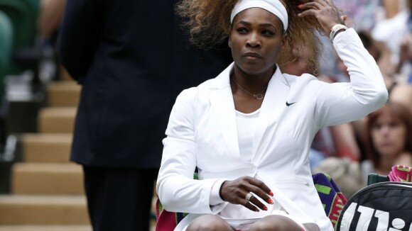 Wimbledon 2013-Serena Williams : Problèmes capillaires et manucure fluo