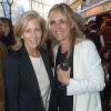 Claire Chazal et Marie Poniatowski à la soirée d'inauguration de la boutique Stone, 60 rue des Saint Pères, à Paris, le 25 juin 2013