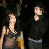 Amy Winehouse et Pete Doherty à Londres le 14 mai 2008.