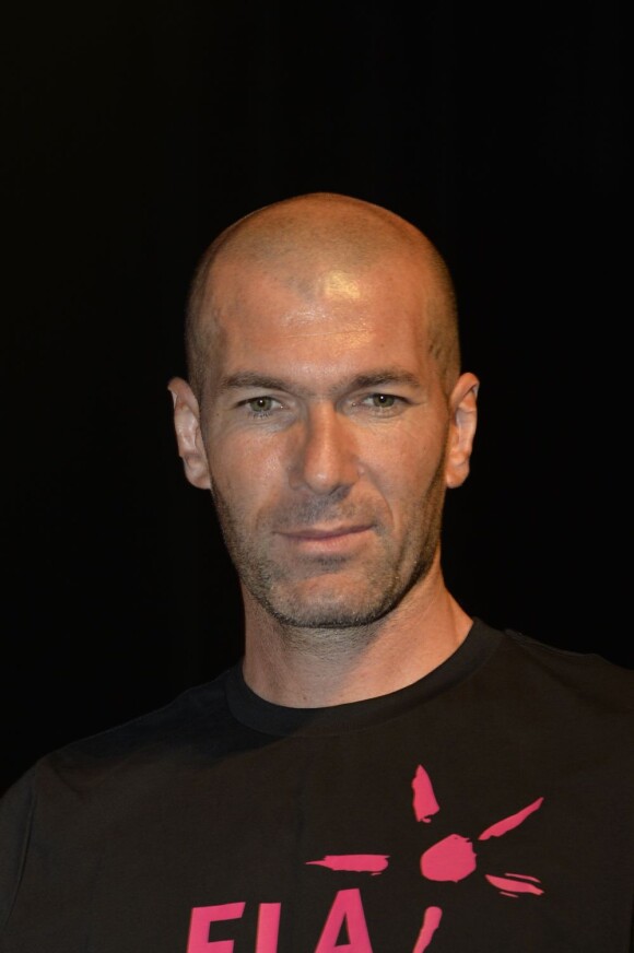 Zinédine Zidane à Paris le 7 juin 2013.