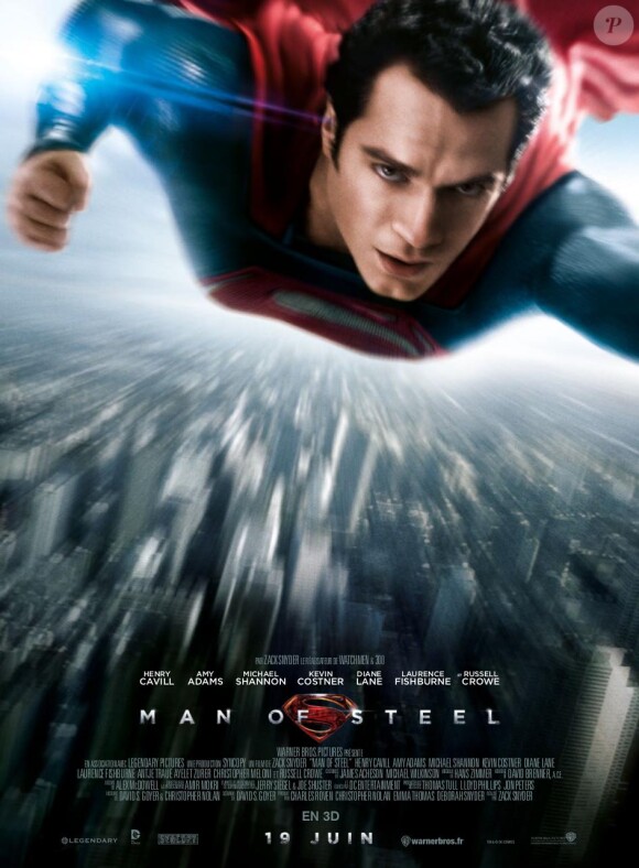 L'affiche du film Man of Steel