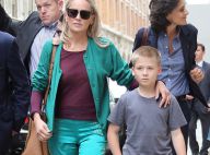 Sharon Stone à Paris avec son fils : Un look chic mais un pull très transparent