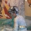 Alessandra Sublet en pleine épreuve de Fort Boyard, samedi 6 juillet 2013 sur France 2