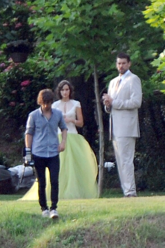 Mariage de la star NBA Marc Gasol avec Cristina Blesa à Gérone en Espagne le 7 juillet 2013.