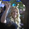 La chanteuse Shakira à l'émission "Extra!" à Los Angeles, le 6 mai 2013.
