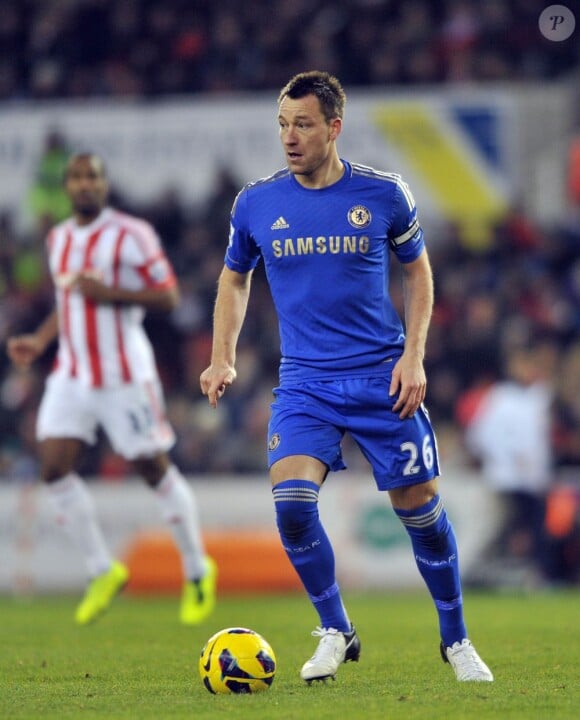 John Terry contre Stoke City le 12 janvier 2013. 