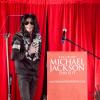 Michael Jackson annonce la série de concerts "This Is It" lors d'une conférence de presse organisée par AEG Live à Londres, le 5 mars 2009