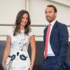 Pippa et James Middleton le 11 juillet 2013 au gala du premier jour du Coronation Festival organisé à Buckingham Palace par la Royal Warrants Holders Association à l'occasion des 60 ans du couronnement d'Elizabeth II.