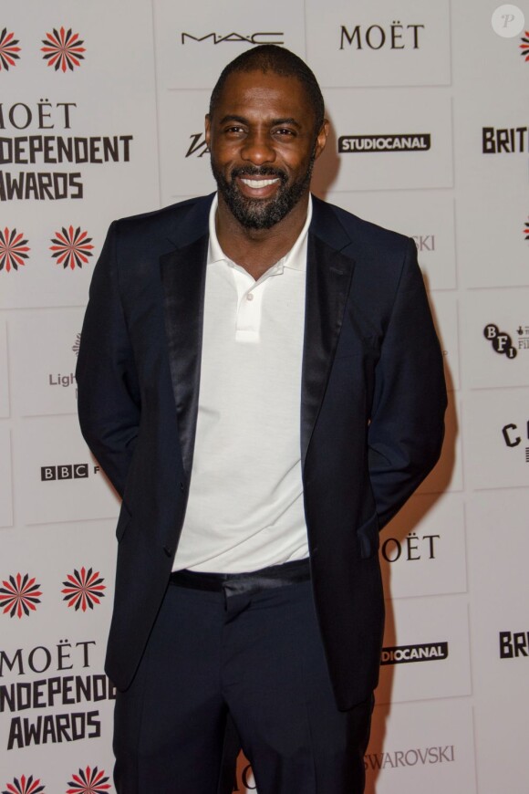 Idris Elba à Londres le 9 décembre 2012