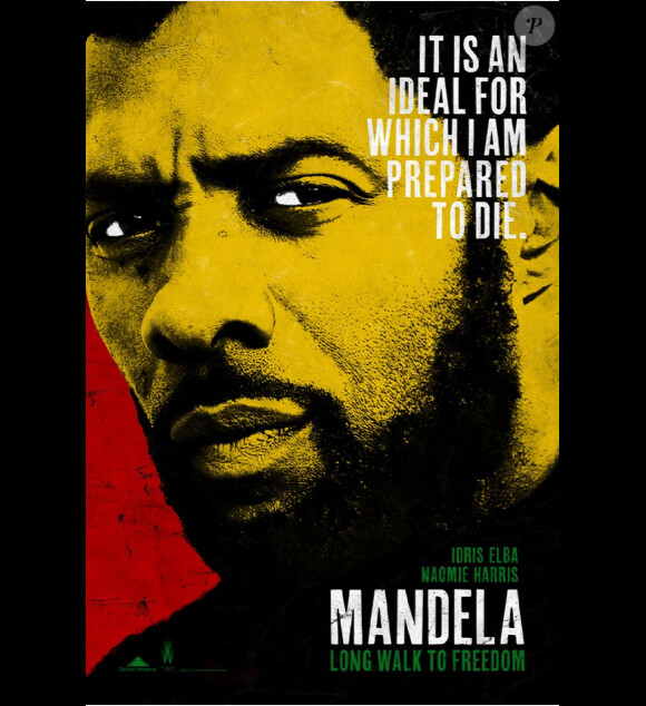 Affiche du film Mandela : Long Walk to Freedom de Justin Chadwick avec Idris Elba