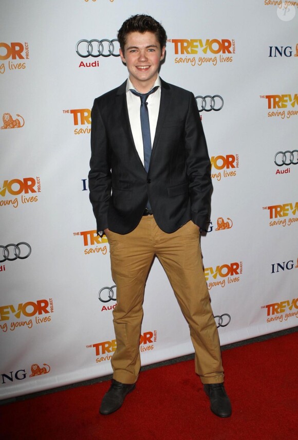 Damian McGinty à la soirée The Trevor Project's, à Los Angeles, le 4 décembre 2011.