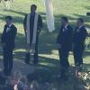 Mariage de Jimmy Kimmel et Molly McNearney à Ojai, le 13 juillet 2013.