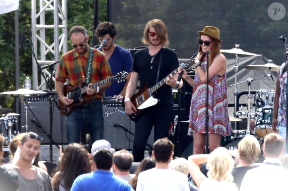 Rumor Willis sur scène au festival The Lot Party L.A à Los Angeles, le 14 juillet 2013.