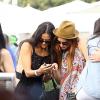 Demi Moore avec sa fille Rumer au festival The Lot Party L.A à Los Angeles, le 14 juillet 2013.