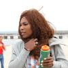 Serena Williams prend l'air marin du côté de Bastad le 14 juillet 2013