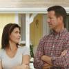 Teri Hatcher (Susan Delfino) et James Denton (Mike Delfino) dans Desperate Housewives