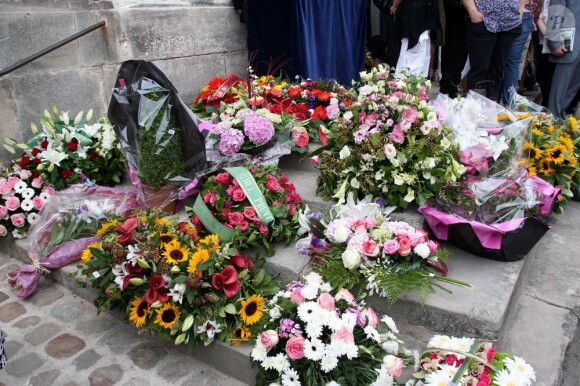 Obsèques d'André Verchuren à Chantilly le 17 juillet 2013.