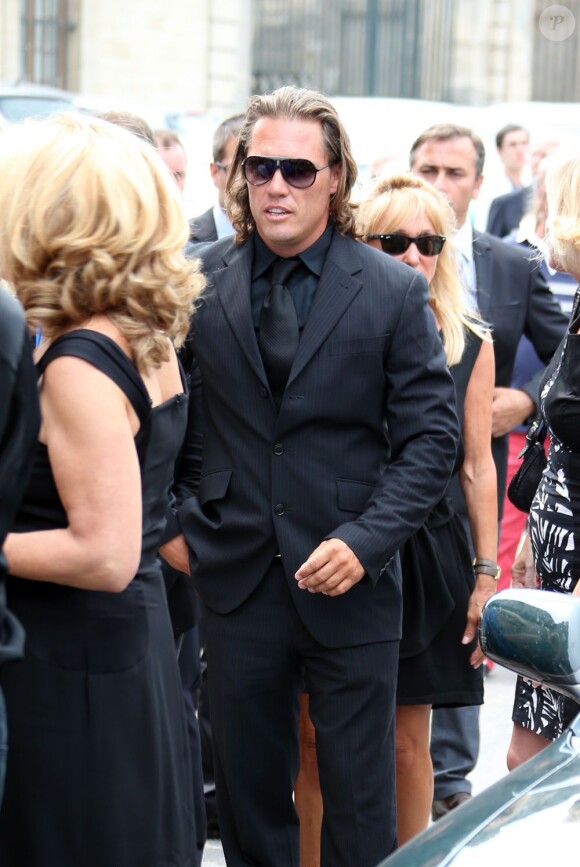 Obsèques d'André Verchuren à Chantilly le 17 juillet 2013.