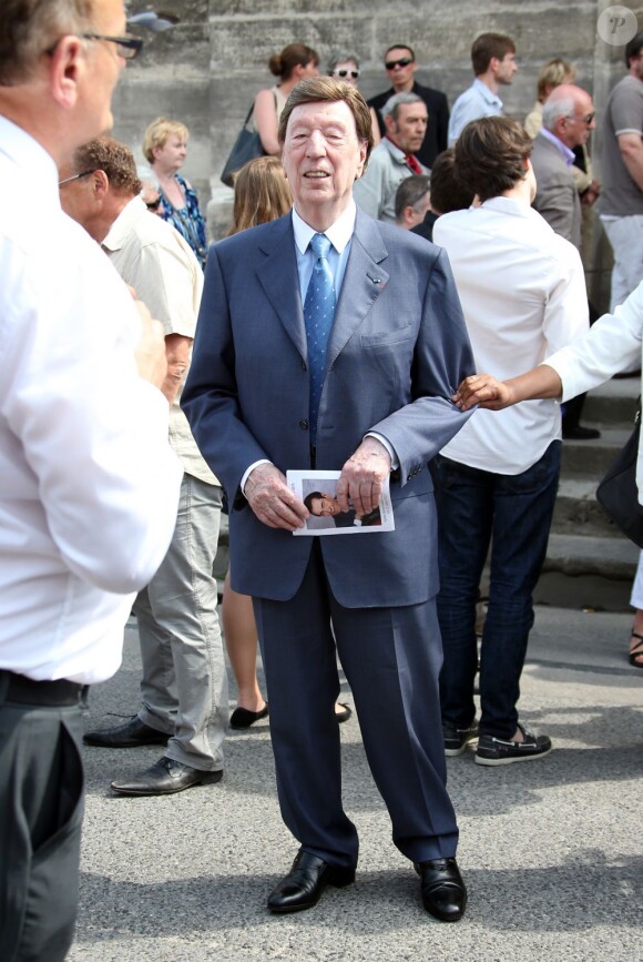 Obsèques d'André Verchuren à Chantilly le 17 juillet 2013.