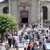 Obsèques d'André Verchuren à Chantilly le 17 juillet 2013.