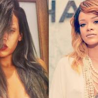 Rihanna dévoile son nouveau look et troque son blond contre... du gris !