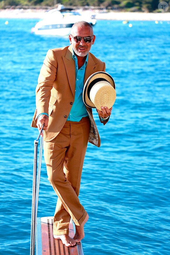 Exclusif - Christian Audigier à Ibiza le 6 juillet 2013.