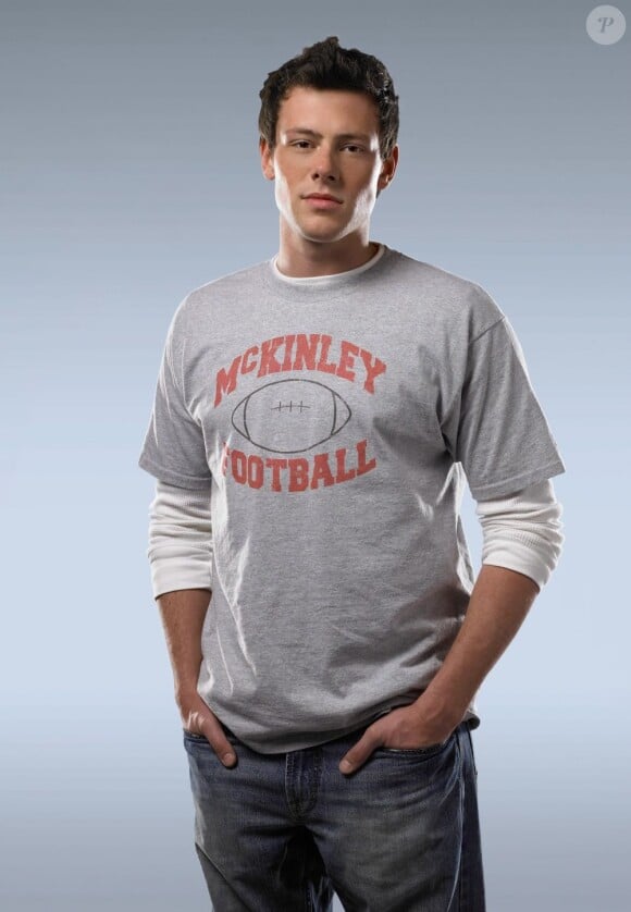 Cory Monteith, dans la peau de Finn dans la série Glee pour la chaîne Fox