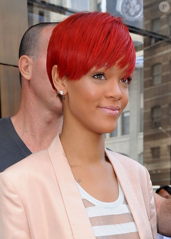 Rihanna en août 2010 à New York