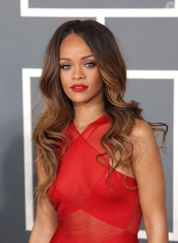 Rihanna en février 2013 à Los Angeles