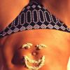 Heidi Klum, peu pudique sur la plage de Bora Bora