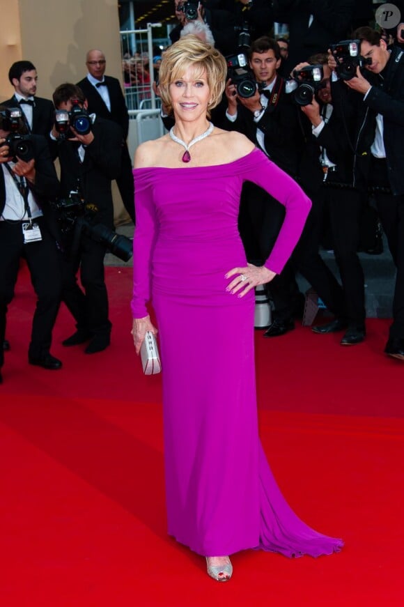 Jane Fonda lors du Festival de Cannes, le 19 mai 2013.