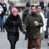 Rose McGowan et son boyfriend Davey Detail à New York le 21 décembre 2012.