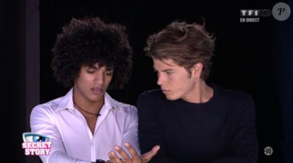 Jamel et Gautier donnent l'immunité à Florine dans l'hebdo de Secret Story 7 sur TF1 le vendredi 26 juillet 2013