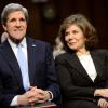 John Kerry et son épouse Teresa à Washington le 24 janvier 2013