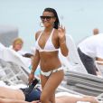  Cassie : sexy en maillot de bain sur une plage de Miami, le 27 Juillet 2013 