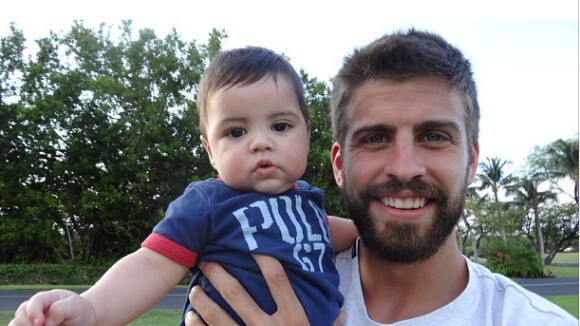 Shakira : Gerard Piqué papa poule avec son adorable fils Milan