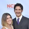 Tyler Posey et sa fiancée Seana Gorlick le 16 septembre 2012 à Los Angeles.