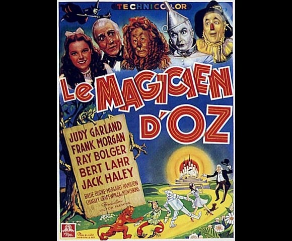 Affiche du film Le Magicien d'Oz.