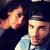 Baptiste Giabiconi s'est affiché avec sa nouvelle girlfriend sur son profil Instagram, le 26 juillet 2013.