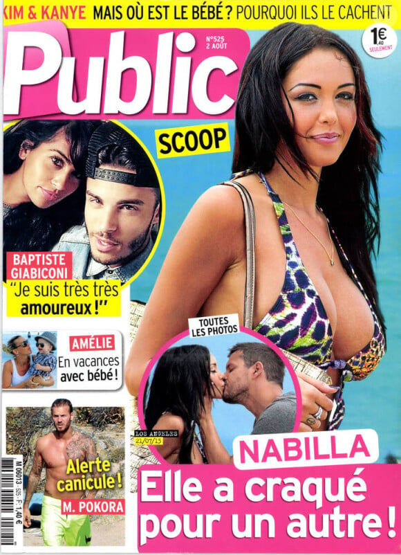 Baptiste Giabiconi s'est confié sur sa nouvelle petite amie dans les colonnes du magazine Public, daté du 2 août 2013.