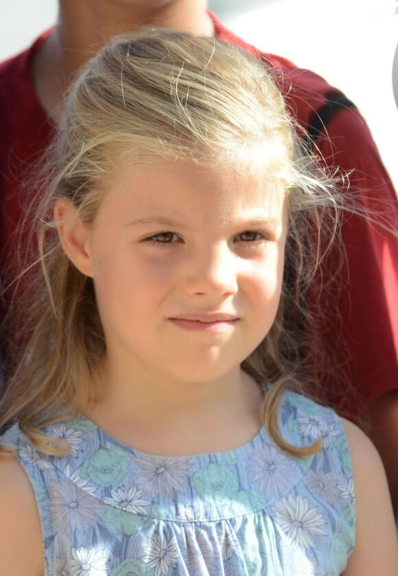 La princesse Sofia à Majorque, Espagne, le 2 août 2013.