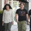 Prince Jackson et sa petite amie Remi Alfalah dans les rues de Beverly Hills, le 3 août 2013.