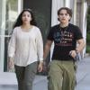 Prince Jackson et sa petite amie Remi Alfalah dans les rues de Beverly Hills, le 3 août 2013.