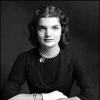 Image d'archive de Jacqueline Kennedy, née Bouvier, adolescente