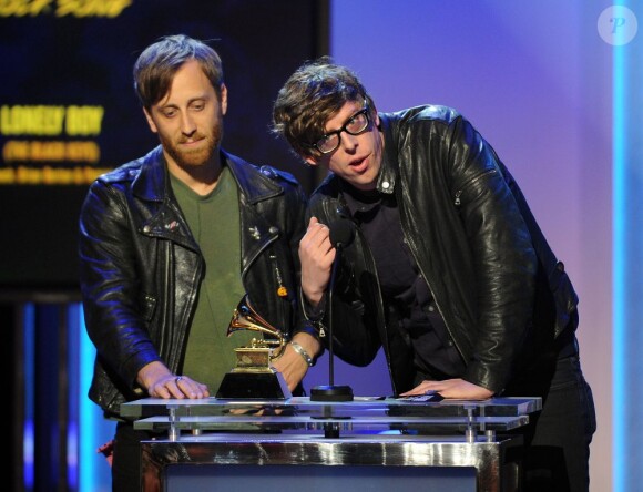 Les Black Keys à Los Angeles, lors des Grammy Awards en février 2013.