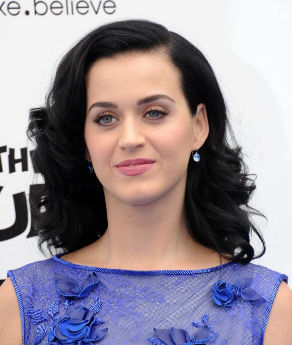 Katy Perry à la première du film "Les Schtroumpfs 2" à Westwood, le 28 juillet 2013.