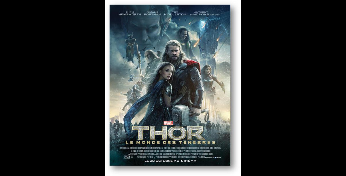 Photo : Affiche officielle de Thor - Le Monde des ténèbres. - Purepeople