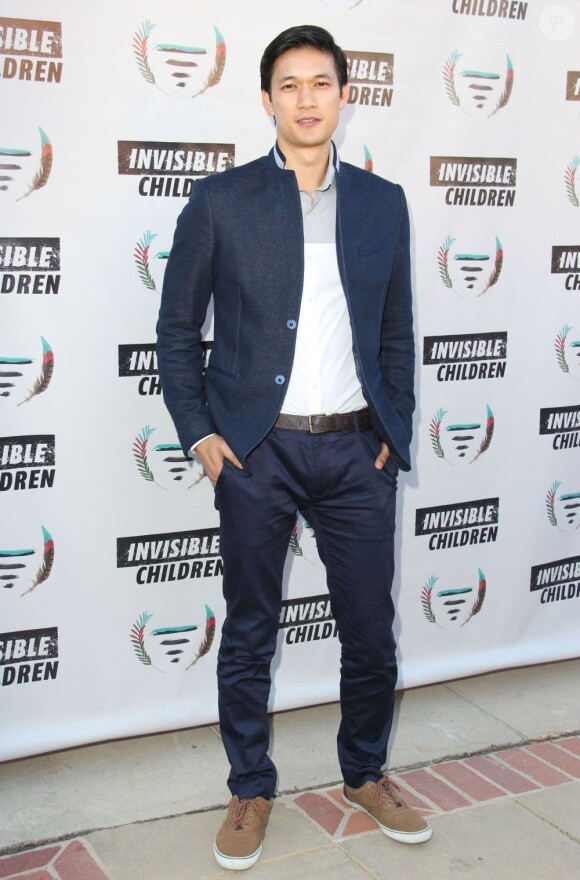 Harry Shum Jr de la série Glee à la soirée caritative pour l'association "The Invisible Children's" à Westwood, le 10 août 2013. 