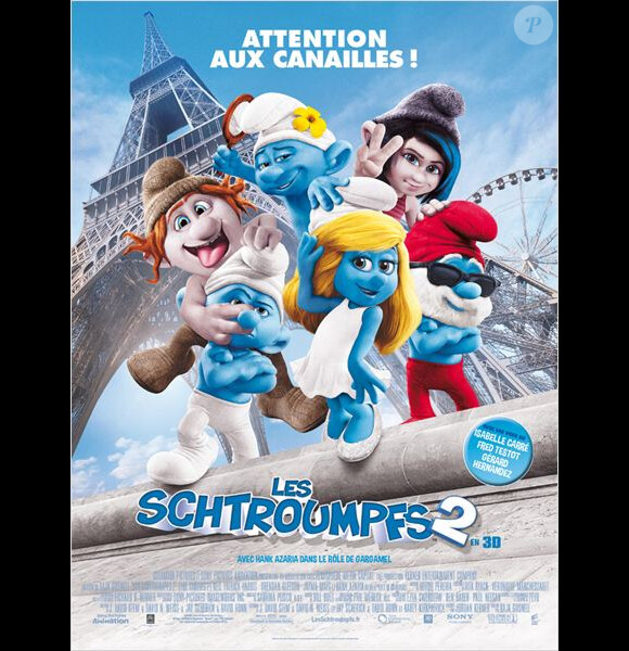 Affiche du film Les Schtroumpfs 2.